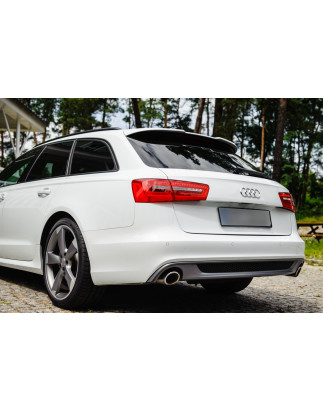 Spoiler lunotto Avant look S-line Audi A6 C7 2014- (Cod. TF-BFT00063)
