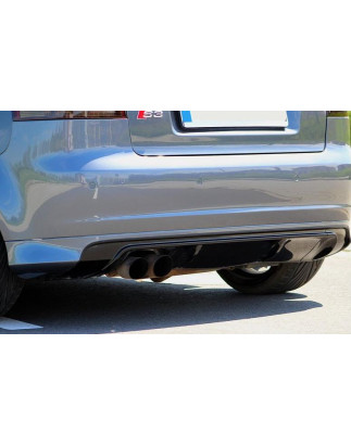 Spoiler paraurti posteriore look S3 2005-2008 Audi A3 8P 3 porte 2003-2008 (Cod. TF-BFT00079)