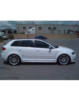 Minigonne sottoporta look votex Audi A3 8PA Sportback 5 porte 2005-2008 (Cod. TF-BFT00084)