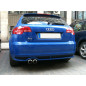 Spoiler paraurti posteriore votex 2005-2008 Audi A3 8PA Sportback 5 porte 2005-2008 (Cod. TF-BFT0008