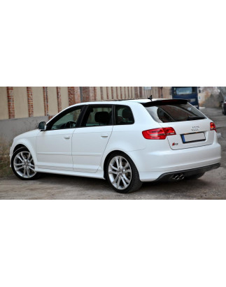 Spoiler paraurti posteriore look S3 2005-2008 Audi A3 8PA Sportback 5 porte 2005-2008 (Cod. TF-BFT00