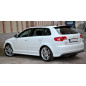 Spoiler paraurti posteriore look S3 2005-2008 Audi A3 8PA Sportback 5 porte 2005-2008 (Cod. TF-BFT00