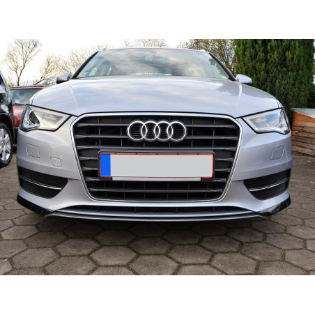 Spoiler paraurti anteriore in 3 parti 2012-2016 Audi A3 8V 3 porte 2012- (Cod. TF-BFT00106)