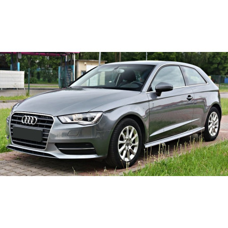 S3 Minigonne laterali stile Sline Audi A3 8V 3 porte 2012- (Cod. TF-BFT00107)