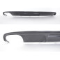 Diffusore paraurti posteriore ver2 1 tubo SINISTRO + 1 tubo DESTRO Audi A4 B8 2011-2015 LIFT (Cod. T