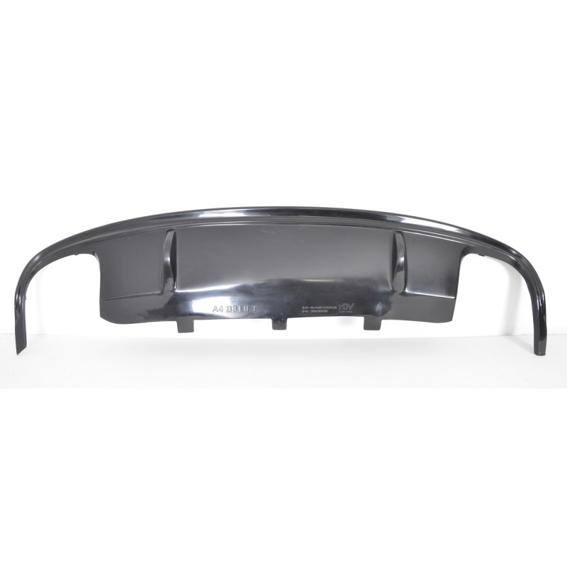Diffusore paraurti posteriore ver4 1 tubo SINISTRO + 1 tubo DESTRO Audi A4 B8 2011-2015 LIFT (Cod. T