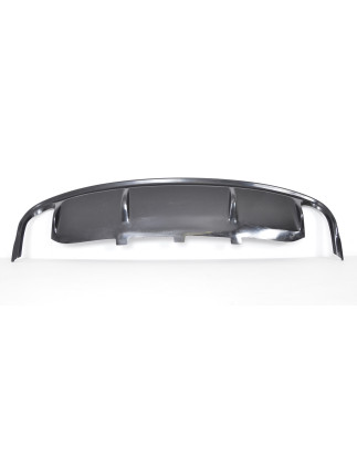 Diffusore paraurti posteriore ver4 2 tubi SINISTRO + 2 tubi DESTRO Audi A4 B8 2011-2015 LIFT (Cod. T