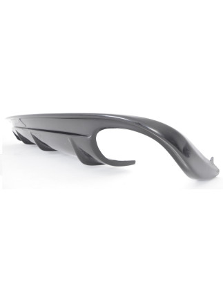 Diffusore paraurti posteriore look RS4 2 tubi SINISTRO + 2 tubi DESTRO Audi A4 B8 2011-2015 LIFT (Co