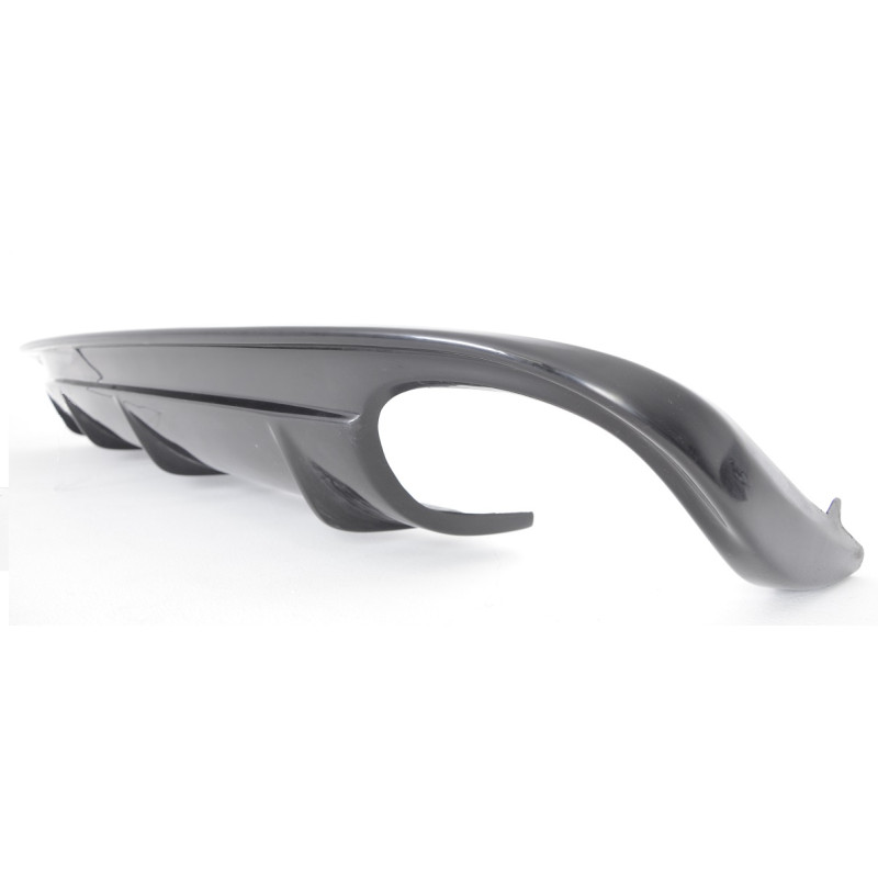 Diffusore paraurti posteriore look RS4 2 tubi SINISTRO + 2 tubi DESTRO Audi A4 B8 2011-2015 LIFT (Co