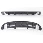 Diffusore paraurti posteriore 1 tubo Sinistro + 1 tubo Destro Audi A4 S line B9 2015-2019 (Cod. TF-B