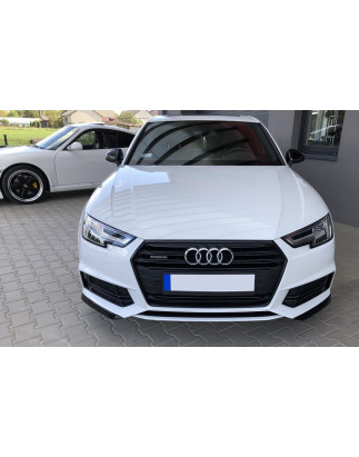 Spoiler paraurti anteriore in 3 parti Audi A4 S line B9 2015-2019 (Cod. TF-BFT00165)
