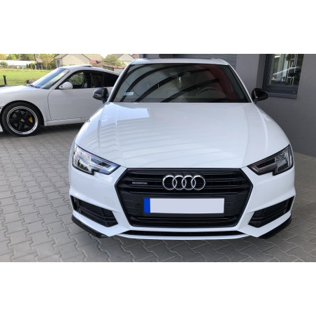 Spoiler paraurti anteriore in 3 parti Audi A4 S line B9 2015-2019 (Cod. TF-BFT00165)