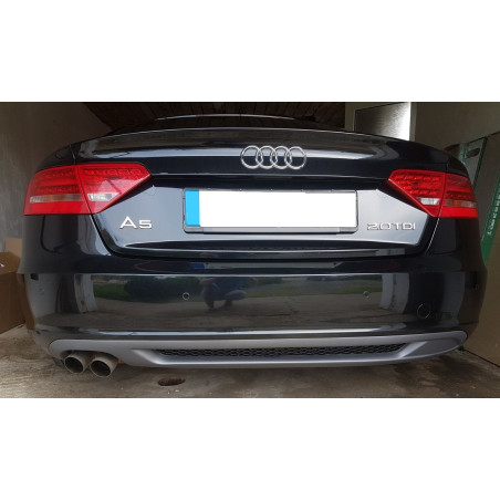 Diffusore paraurti posteriore S-line look uscita sinistra +destra Audi A5 Sportback 2009-2011  (Cod.
