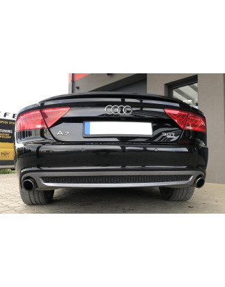 aspetto sline del diffusore del paraurti posteriore Audi A7 2010-2014 (Cod. TF-BFT00207)