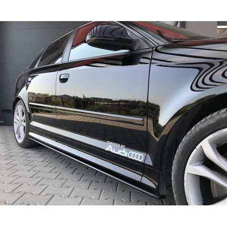 Diffusori minigonne Audi S3 8P 3 porte (Cod. TF-BFT00220)