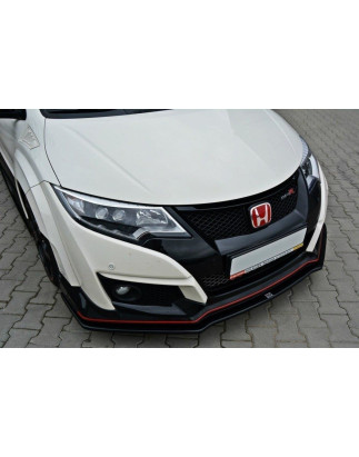 SPLITTER ANTERIORE v.1 HONDA CIVIC IX TYPE R (Cod. M-HO-CI-9-TYPE-R-FD1G)