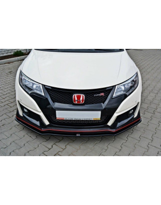 SPLITTER ANTERIORE v.1 HONDA CIVIC IX TYPE R (Cod. M-HO-CI-9-TYPE-R-FD1G)