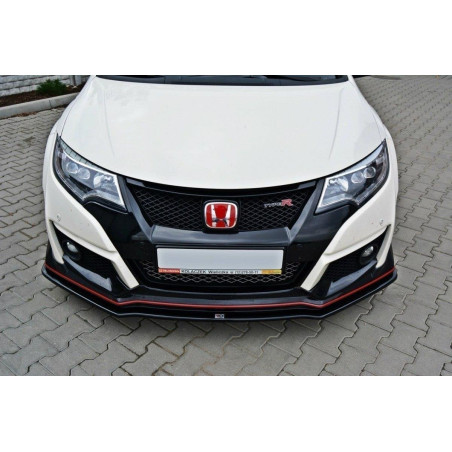 SPLITTER ANTERIORE v.1 HONDA CIVIC IX TYPE R (Cod. M-HO-CI-9-TYPE-R-FD1G)
