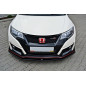 SPLITTER ANTERIORE v.1 HONDA CIVIC IX TYPE R (Cod. M-HO-CI-9-TYPE-R-FD1G)