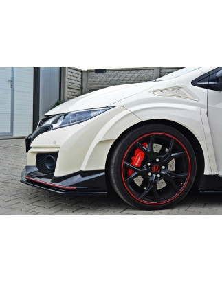 SPLITTER ANTERIORE v.1 HONDA CIVIC IX TYPE R (Cod. M-HO-CI-9-TYPE-R-FD1G)