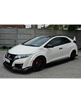 SPLITTER ANTERIORE v.1 HONDA CIVIC IX TYPE R (Cod. M-HO-CI-9-TYPE-R-FD1G)