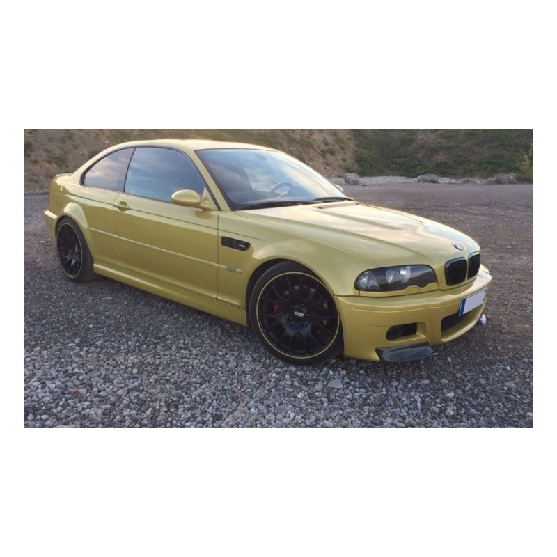 Spoiler paraurti anteriore 2 pezzi Mpackage look CSL BMW Serie 3 E46 (Cod. TF-BFT00265)