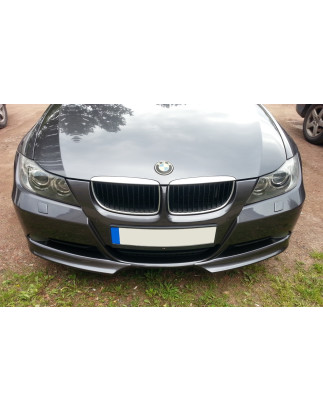 Spoiler paraurti anteriore M pacchetto in 2 parti 2005-2008 BMW Serie 3 E90 / E91 (Cod. TF-BFT00276)