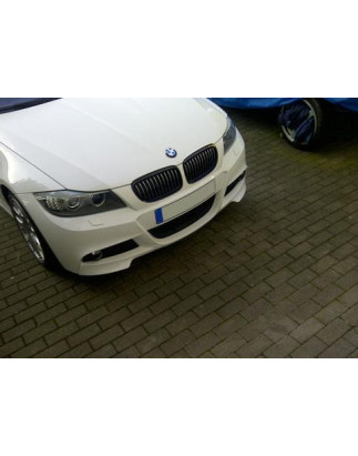 Spoiler a labbro anteriore M Pacchetto in 2 parti 2009-2012 LCI BMW Serie 3 E90 / E91 (Cod. TF-BFT00