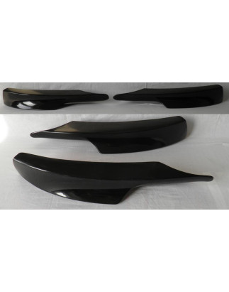 Spoiler a labbro anteriore M Pacchetto in 2 parti 2009-2012 LCI BMW Serie 3 E90 / E91 (Cod. TF-BFT00