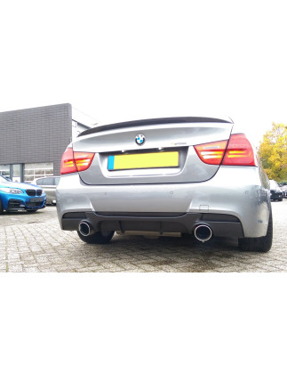 Diffusore paraurti posteriore Performance SINISTRO + DESTRO BMW Serie 3 E90 / E91 (Cod. TF-BFT00280)