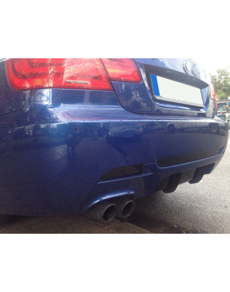 Pacchetto diffusore paraurti posteriore ver I BMW Serie 3 E92 / E93 (Cod. TF-BFT00288)