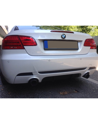 Pacchetto diffusore paraurti posteriore ver II BMW Serie 3 E92 / E93 (Cod. TF-BFT00289)