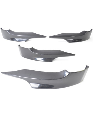 Pacchetto alette paraurti anteriore minigonne laterali 2006-2010 BMW Serie 3 E92 / E93 (Cod. TF-BFT0