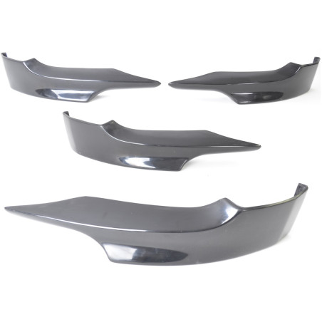 Pacchetto alette paraurti anteriore minigonne laterali 2006-2010 BMW Serie 3 E92 / E93 (Cod. TF-BFT0