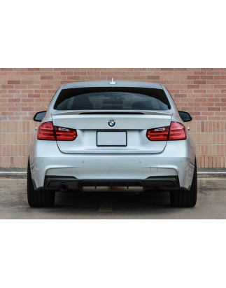 Diffusore paraurti posteriore 1 tubo sinistro Performance Mpackage BMW Serie 3 F31 (Cod. TF-BFT00295