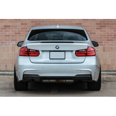 Diffusore paraurti posteriore 1 tubo sinistro Performance Mpackage BMW Serie 3 F31 (Cod. TF-BFT00295