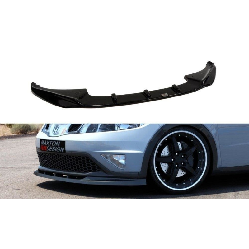 SPLITTER ANTERIORE HONDA CIVIC MK8 (FACELIFT) (Cod. M-HO-CI-8F-FD1G)