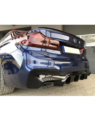 Diffusore paraurti posteriore al paraurti Mpackage BMW Serie 5 G30 (Cod. TF-BFT00354)