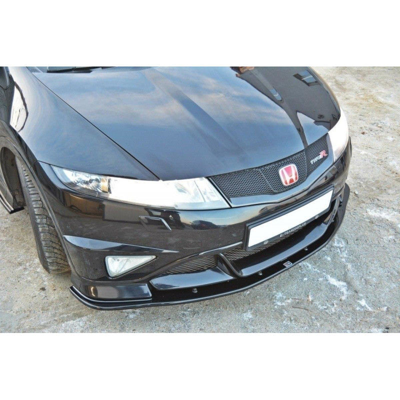 SPLITTER ANTERIORE HONDA CIVIC VIII TYPE R GP (Cod. M-HO-CI-8-TYPE-R-GP-FD1G)