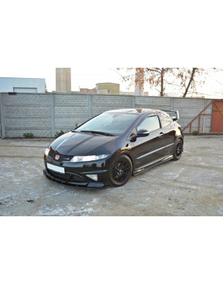 SPLITTER ANTERIORE HONDA CIVIC VIII TYPE R GP (Cod. M-HO-CI-8-TYPE-R-GP-FD1G)