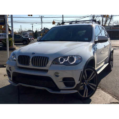 Spoiler del paraurti anteriore dall'aspetto aerodinamico BMW X5 E70 LCI 2010-2013 (Cod. TF-BFT00365)
