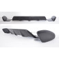 Spoiler paraurti posteriore in 3 parti per paraurti pacchetto M BMW X6 F16 (Cod. TF-BFT00391)