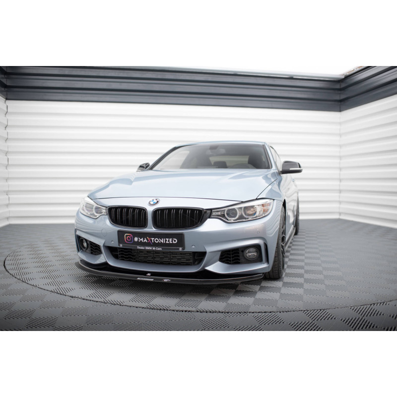 Splitter anteriore Hybrid for BMW 4  M-Pack F32 / F36 / F33 (Cod. M-BM-4-F32-MPACK-FD2G+CNCA)