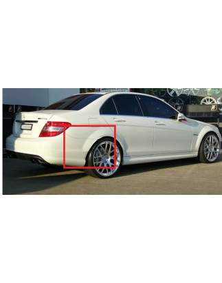 Parafanghi posteriori look AMG MERCEDES Classe C W204 (Cod. TF-BFT00611)