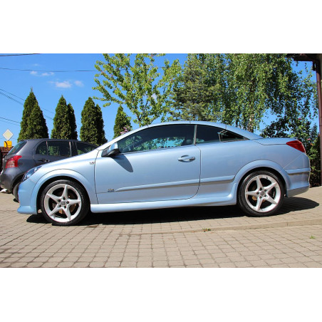 Minigonne laterali in look OPC OPEL Astra III "H" TwinTop (Cod. TF-BFT00708)