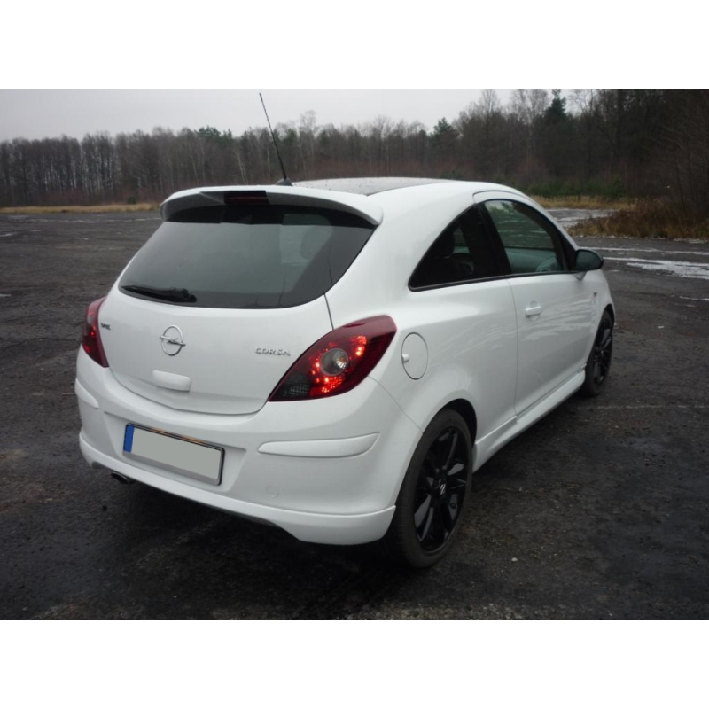 Spoiler paraurti posteriore look OPC OPEL Corsa "D" 2006-2011 (Cod. TF-BFT00730)