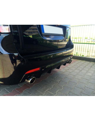 Diffusore paraurti posteriore per berlina Aero, cabriolet, station wagon SAAB 9-3 2007- (Cod. TF-BFT