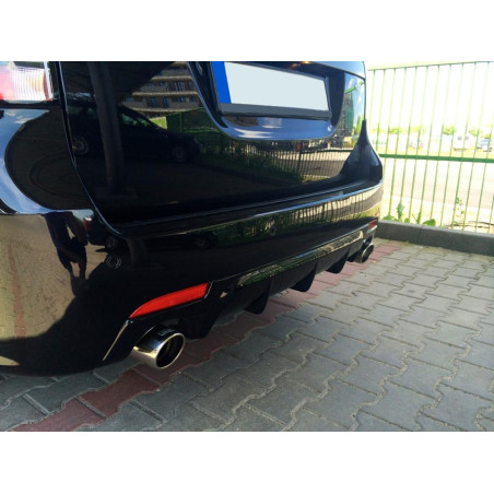 Diffusore paraurti posteriore per berlina Aero, cabriolet, station wagon SAAB 9-3 2007- (Cod. TF-BFT