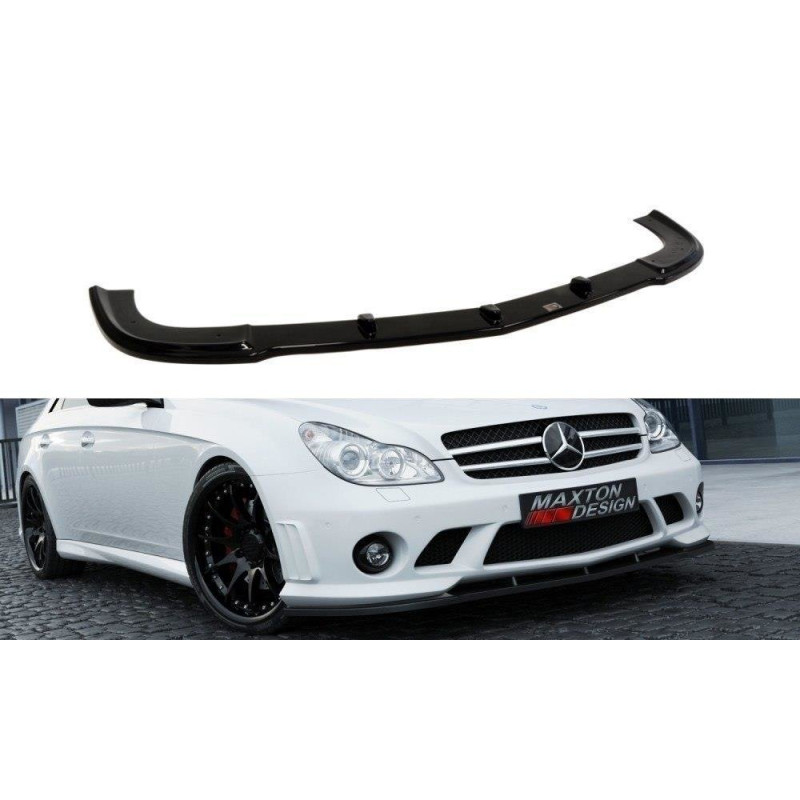 SPLITTER ANTERIORE MERCEDES CLS C219 - W204 AMG LOOK (Cod. M-ME-CLS-219-AMG204-FD1G)