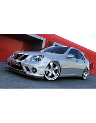 SPLITTER ANTERIORE (FOR ME-C-203-AMG204-F1 paraurti) (Cod. M-ME-C203-AMG204-FD1G)